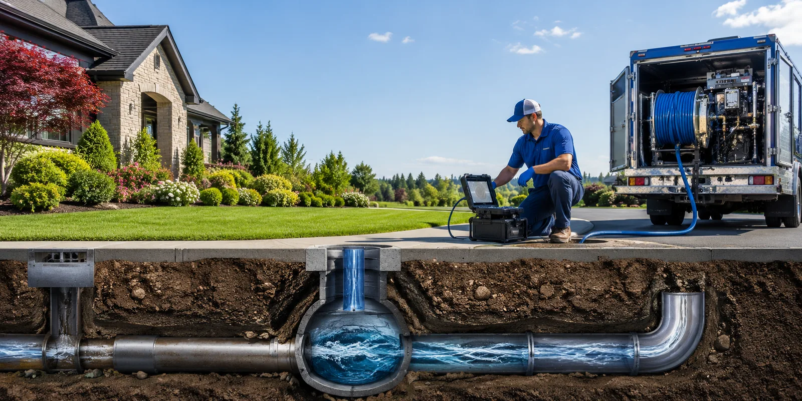 Drainage restoration information for Vallonia, IN